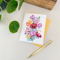 Image 5 of Multi Floral Greeting Card