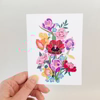 Image 4 of Multi Floral Greeting Card