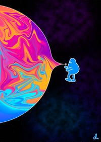 Astrobubble Poster
