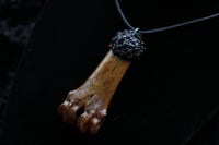 Image 2 of Dead Good sheep bone and garnet necklace 