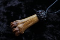 Image 5 of Dead Good sheep bone and garnet necklace 