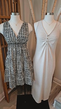 Image 2 of Taylor knit dress (beige)