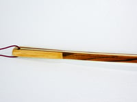 Image 5 of Handmade Wooden Backscratcher from exotic wood Bocote, Accented with Maple, Unique Gift