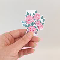 Image 3 of Rose Bouquet Magnetic Bookmark