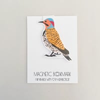 Image 1 of Northern Flicker Magnetic Bookmark