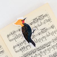 Image 3 of Blonde Crested Woodpecker Magnetic Bookmark