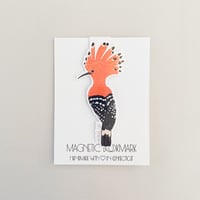 Image 1 of Hoopoe Magnetic Bookmark