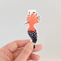 Image 4 of Hoopoe Magnetic Bookmark