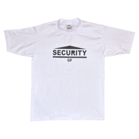 Image 2 of Security Shirt (B&W)