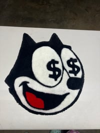 FELIX THE CAT MONEY EYES RUG