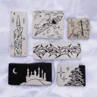 Image 1 of Handmade clay magnets (choose ONE)