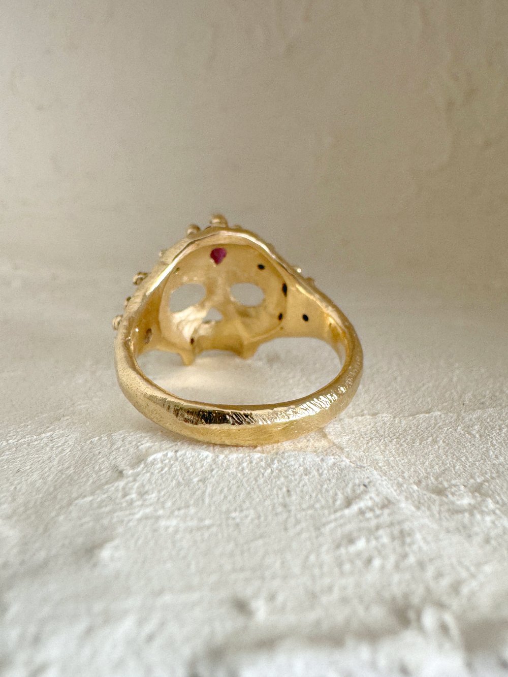 Image of *MTO* Bejewelled Skull Ring
