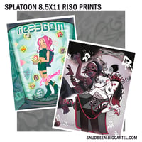 [SPLATOON] RISOGRAPH PRINTS