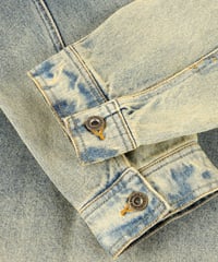 Image 3 of DIME_DENIM JACKET DIPPED SANDBLASTED :::INDIGO:::