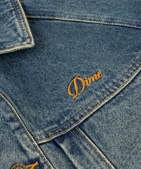 Image 2 of DIME_DENIM JACKET DIPPED SANDBLASTED :::INDIGO:::