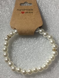 Image 4 of White Pearls bracelets