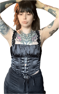 Image 3 of Elsa Satin Corset