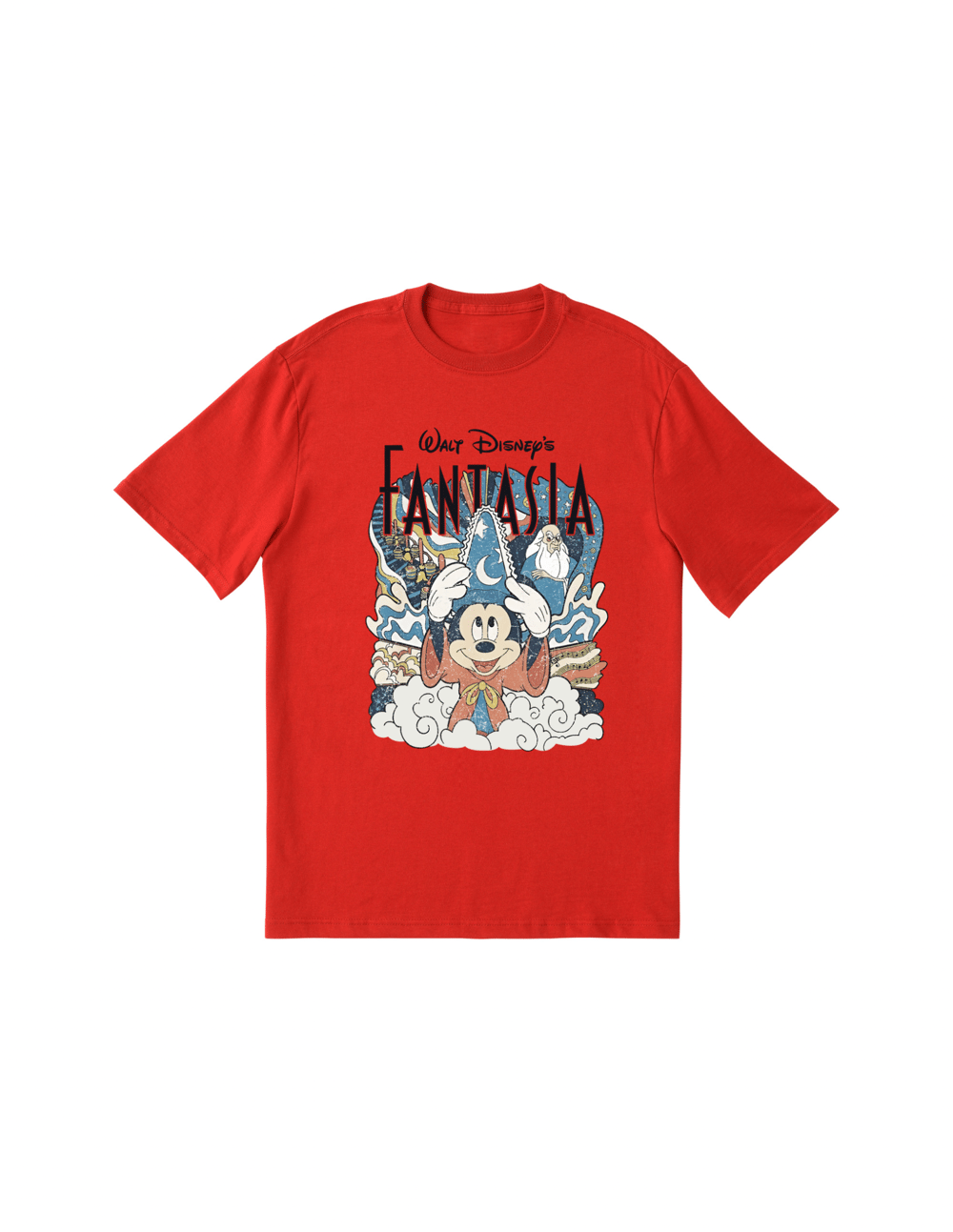 Image of Retro Fantasia Sorcerer Mickey Shirt