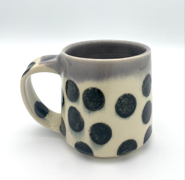 ⚫️ Polka Dot Mugs 