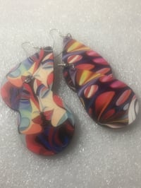 Image 4 of Multi color earrings