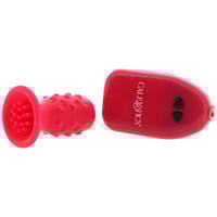 Image 4 of Classic Pleasure Kiss Bullet Vibe in Red