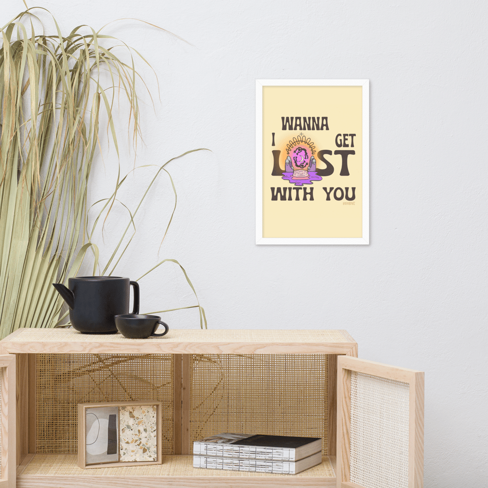 Get Lost With You // Print