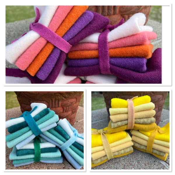 Image of "OH SCRAP" 5 Piece Wool Bundles