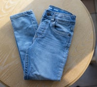 Image 2 of 5t Oshkosh Boy's Light Wash Skinny Jeans 