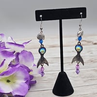 Image 1 of Mermaid and Shell Earrings
