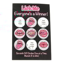 Image 2 of Lick Me Lotto Scratch Card