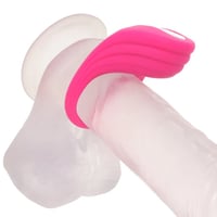 Image 3 of Silicone Remote Vibrating Pleasure Ring