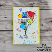 Birthday Card - Hope Your Birthday is POPPIN