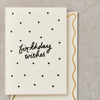 katie leamon - polka dot birthday wishes