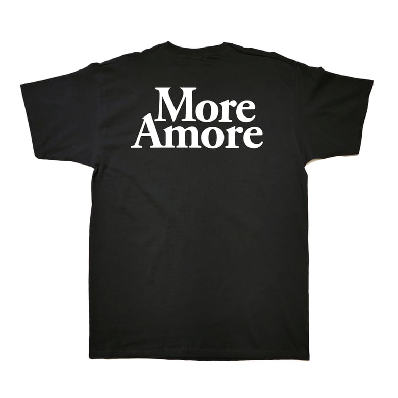 Image of -S/S More Amore - Black - Limited to 100 Pieces ! 