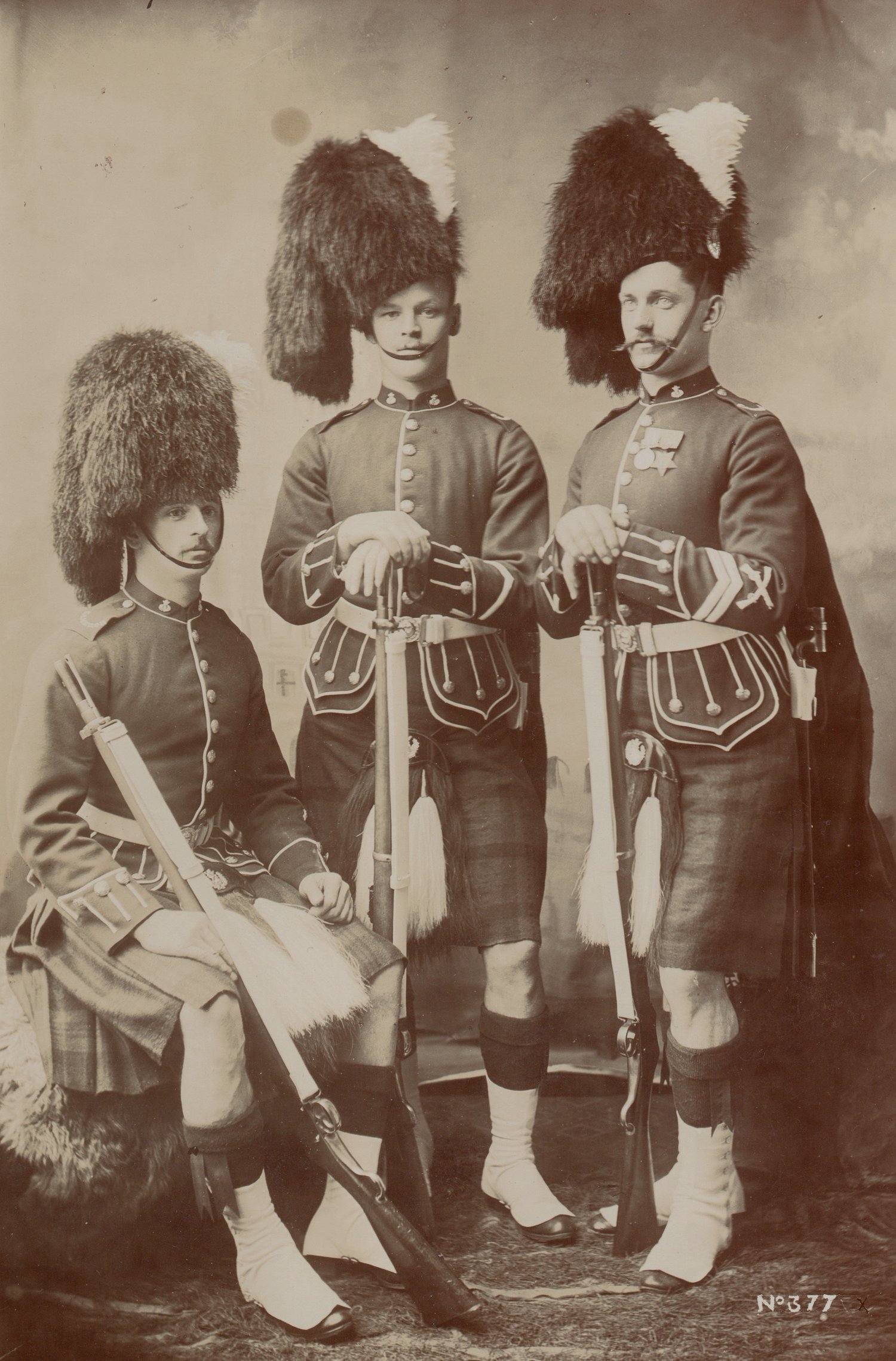 Image of Unknown: 79th Cameron Highlanders, UK ca. 1882