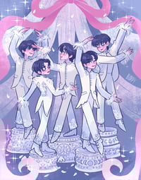 Image 2 of Ballet dollz ☆ TXT A5 Print