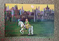 Image 2 of Lady Godiva acrylic painting