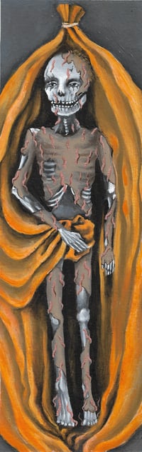 Image 1 of Corpse original acrylic painting