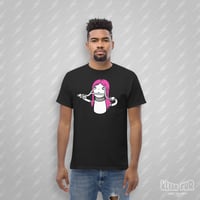 Image 4 of BAR-BARA - BLACK - T-SHIRT