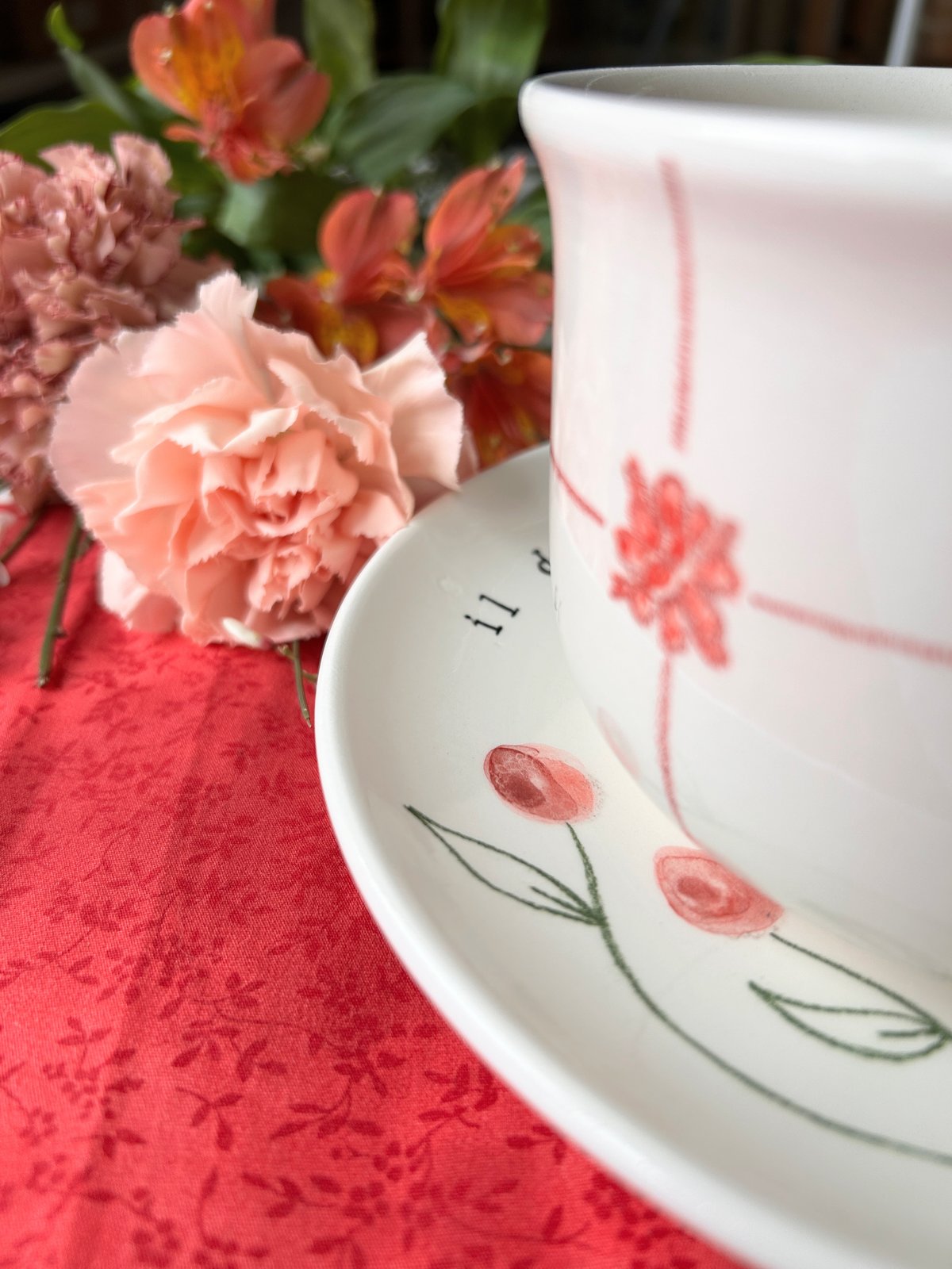 TAZZA CAFFELATTE + PIATTO - IL DESTINO HA UN REGALO PER TE