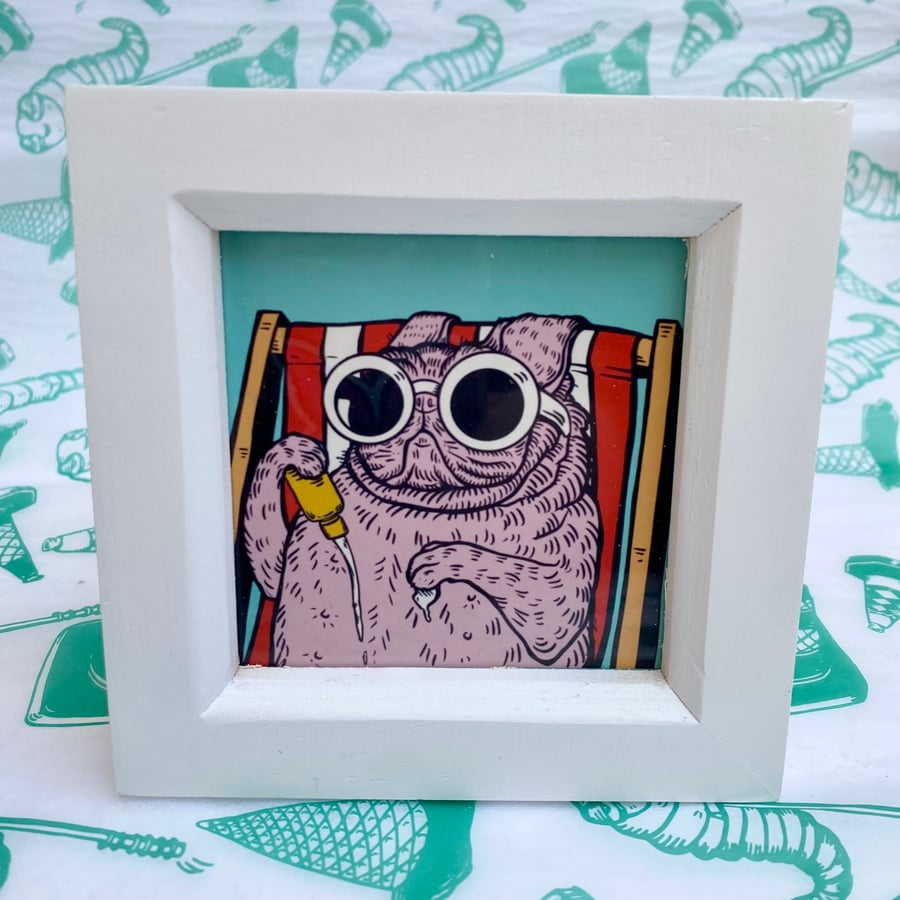 Image of ‘Shady Bitch’ Mini Framed Piccy 