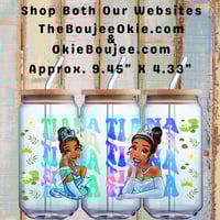 Princess Tiana Double Sided Uv Dtf Wrap W0924