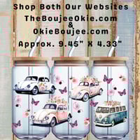 VW Bug Beetle Van Double Sided Uv Dtf Wrap W0758