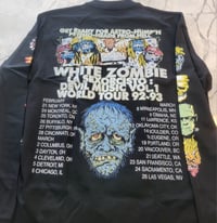 Image 2 of White zombie Concert Tee Large 