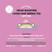 Image 3 of  Non-Caffeinated Mood-Boosting Herbal Tea (Happy Frog)