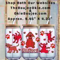 Clifford Red Dog Double Sided Uv Dtf Wrap W0771
