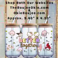 Hello Kitty Better Together Double Sided Uv Dtf Wrap W0796