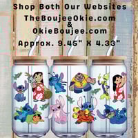 Lilo Stitch Angel Double Sided Uv Dtf Wrap W0799