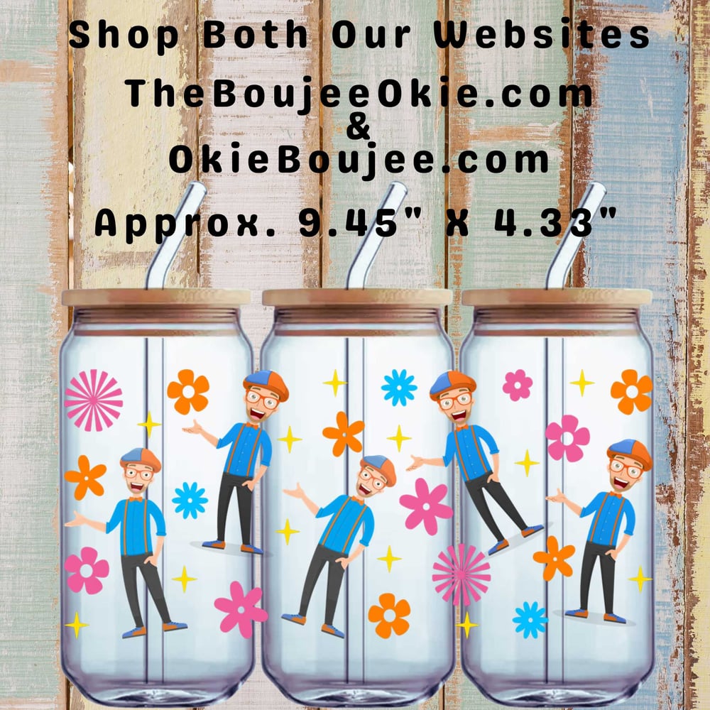 Image of Blippi Double Sided Uv Dtf Wrap W0830