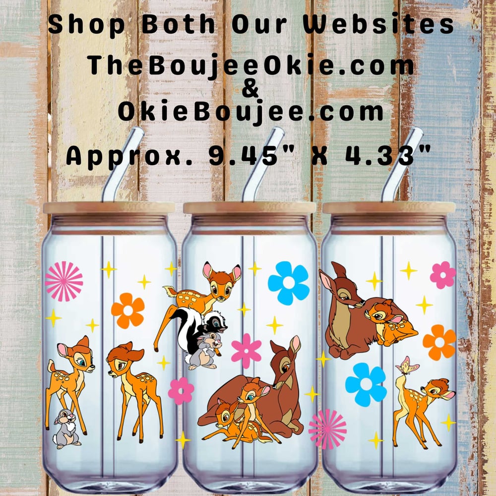 Image of Bambi Double Sided Uv Dtf Wrap W0832